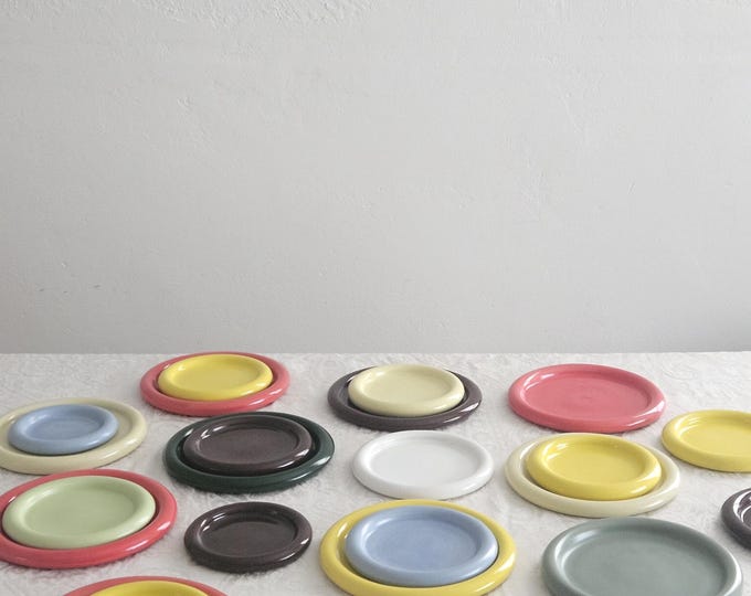 Chunky Plate (Made to Order) • Handmade Colorful Ceramic • Bubble Dish