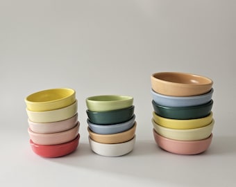 Sauce Bowl (Made to Order)  • Handmade Colorful Ceramic • Round Dish