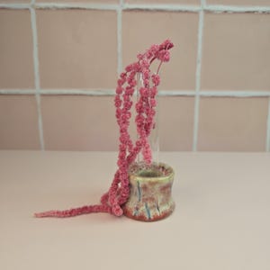 Ceramic Propagation Station/Holder  | Plant Lover Gift | Cute Handmade Vase