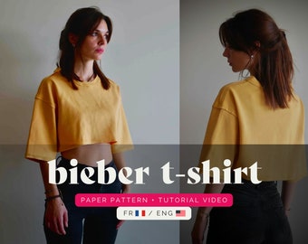 Paper pattern (A0) - < bieber > t-shirt & dress
