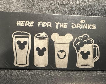 Disney Inspired Laser Engraved Bottle Openers