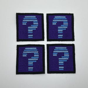 Line Question Mark “Tipper” Patch (2.25” x 2.25”)