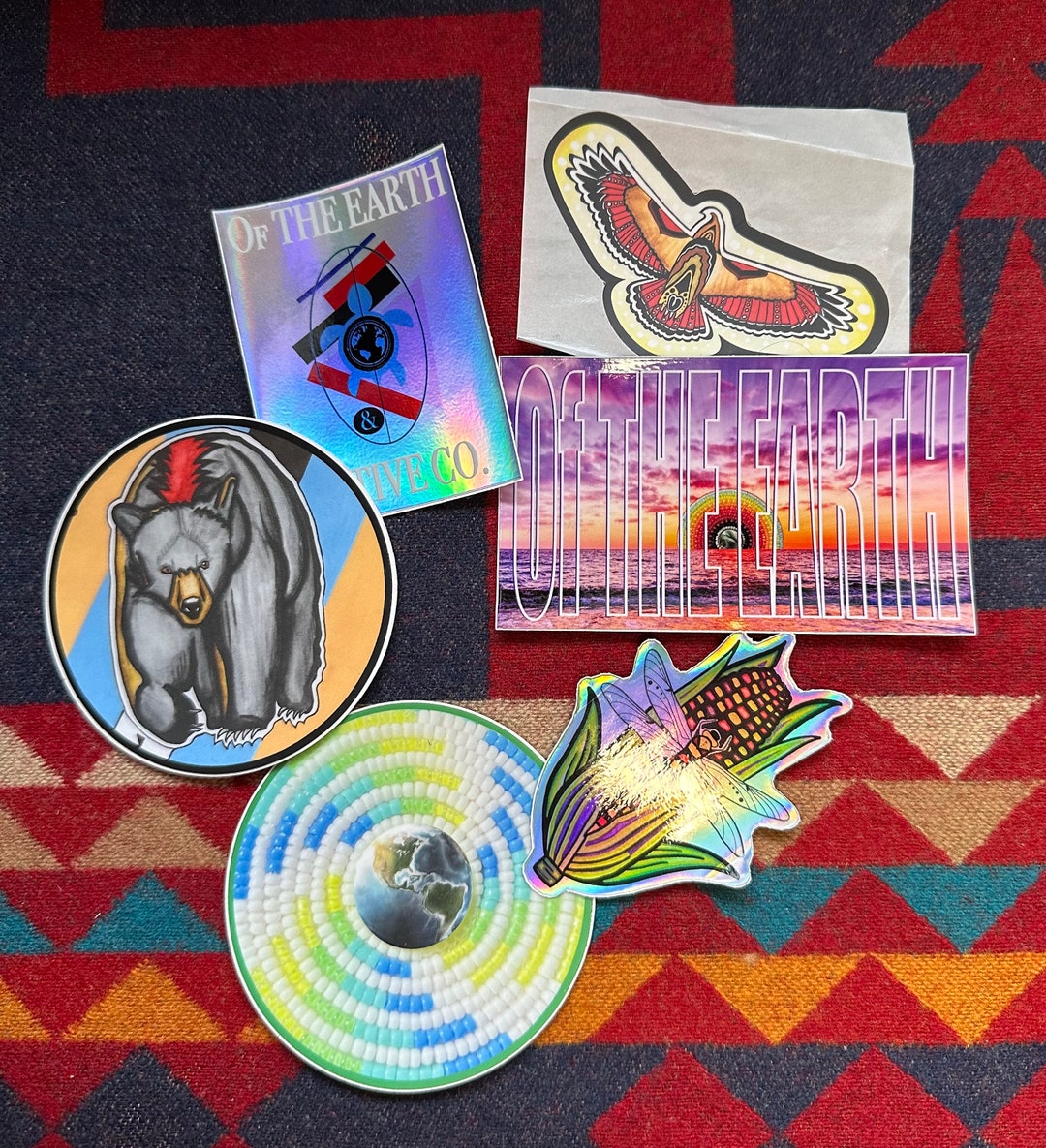 Native American Art - 6 Pack 3 Inch Vinyl Stickers #1 - Etsy