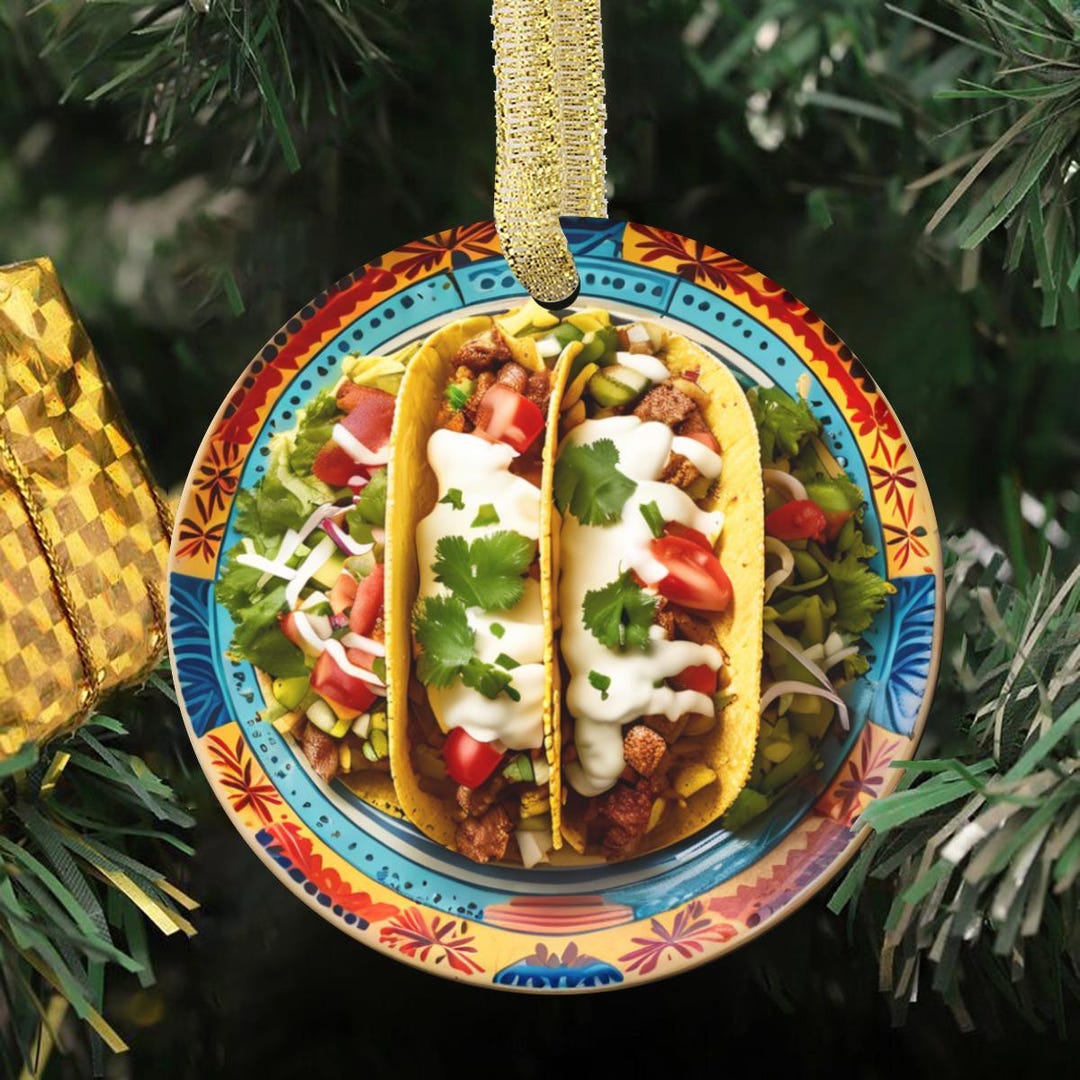 Custom Mexican Taco Burrito Mexico Favorite Food for Foodie Lover ...