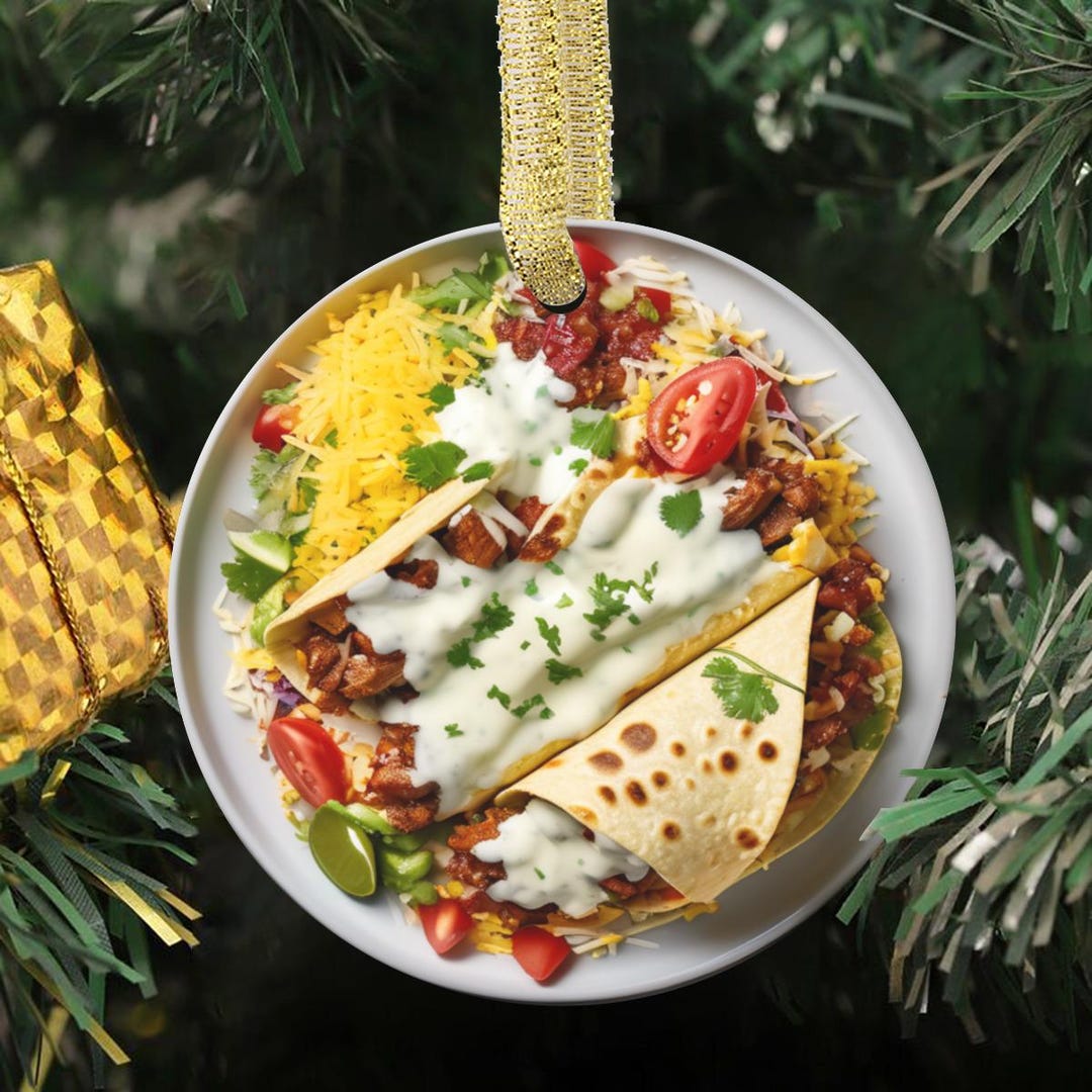 Custom Cheesy Mexican Burrito Plate Mexico Favorite Food for Foodie ...