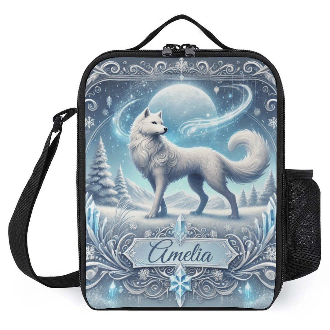 Personalized Lunchbag for Kids Custom Monogrammed Lunch Tote With Name ...