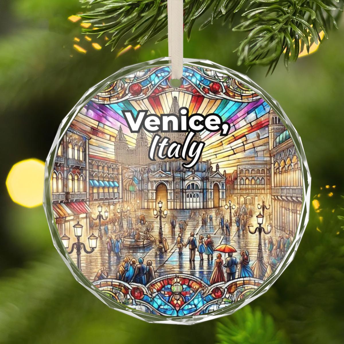 ヴェネツィア イタリア 街並み タウンスクエア イタリア製 クリスマス