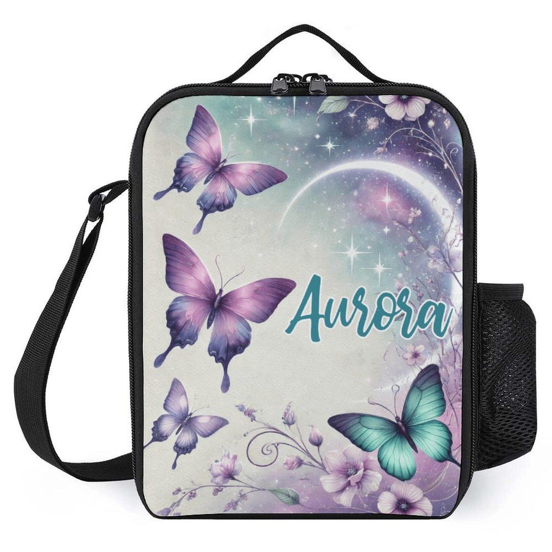 Personalized Lunchbag for Kids Custom Monogrammed Lunch Tote With Name ...