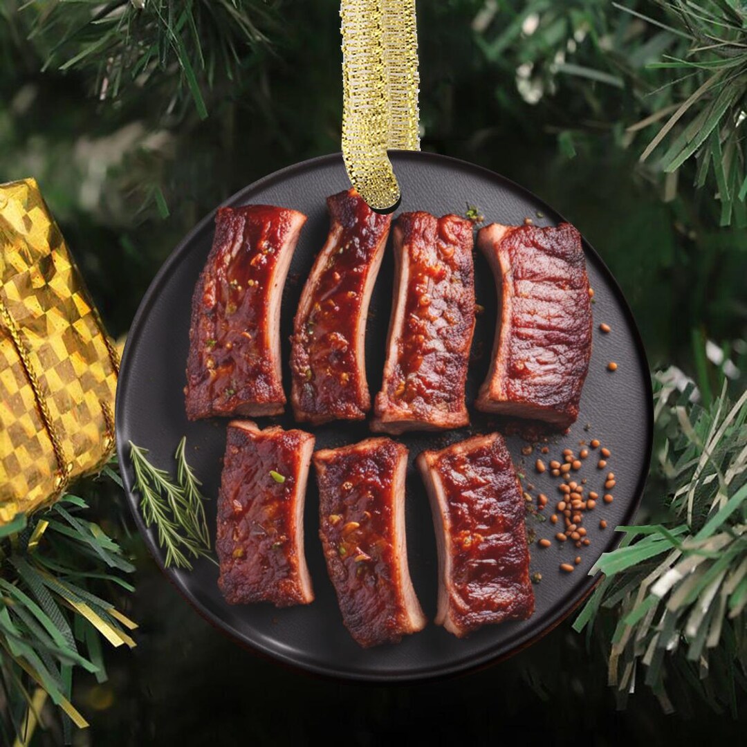 Custom Personalized Barbeque Meat Beef Ribs Cute Gift for Rib Steaks ...
