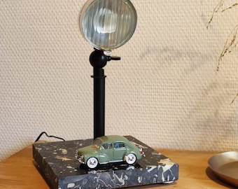 Renault 4 CV 1954 bureaulamp, cadeau voor papa, sfeerlamp, tafellamp, verjaardag, origineel cadeau