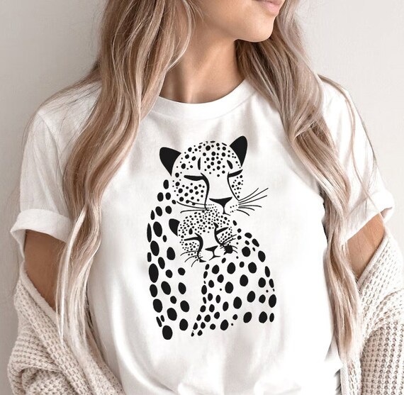 Soccer Mom Leopard Bleached T-Shirt - Funny Cheetah Mom Graphic Tee, Vintage Style For Women