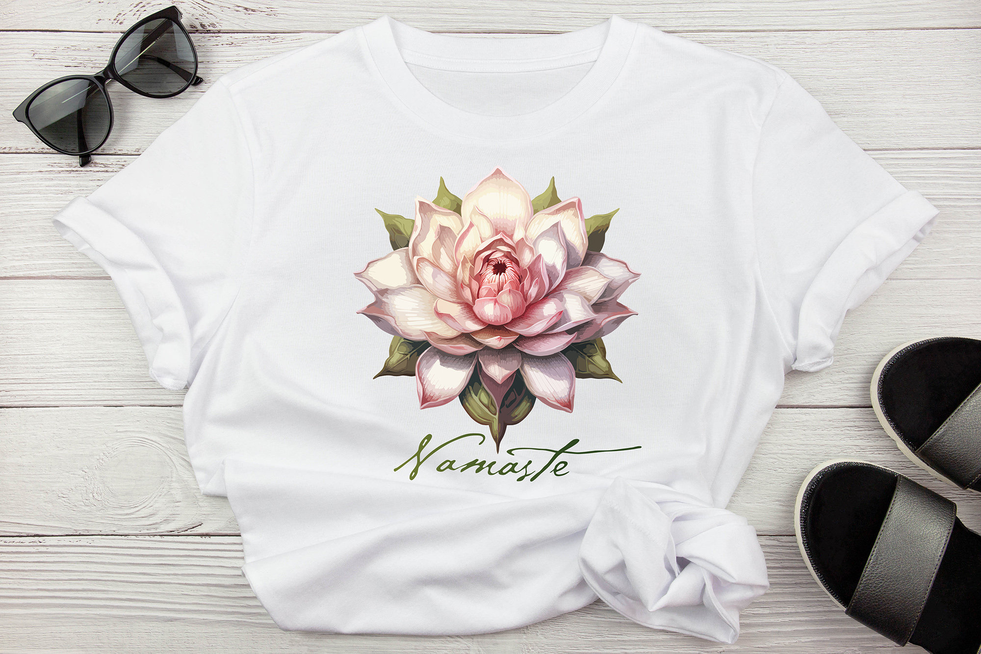 Life Is Good Women's Namaste All Day Lotus Short Sleeve T-Shirt Crusher-Lite in Darkest Blue | Size Small | Cotton Life Is Good Women's Namaste All Day Lotus Short Sleeve T-Shirt Crusher-Lite in Darkest Blue | Size Small | Cotton