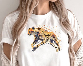 Swift Cheetah T-Shirt: Unisex Animal Lover Tee