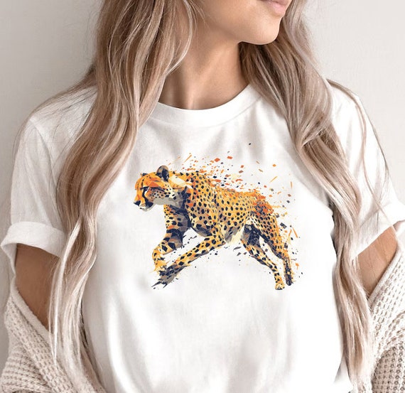 I Run Like A Cheetah T-Shirt Runner Animal Gift I Run Like A Cheetah T-Shirt Runner Animal Gift