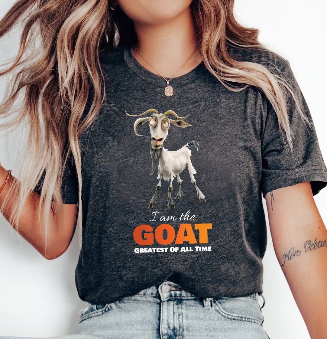 I Am the GOAT T-shirt: Funny Goat Graphic Tee - Etsy Canada