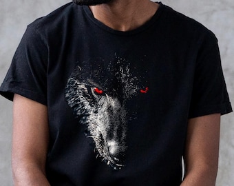 Werewolf Graphic T-Shirt: Spooky Gothic Horror Tee