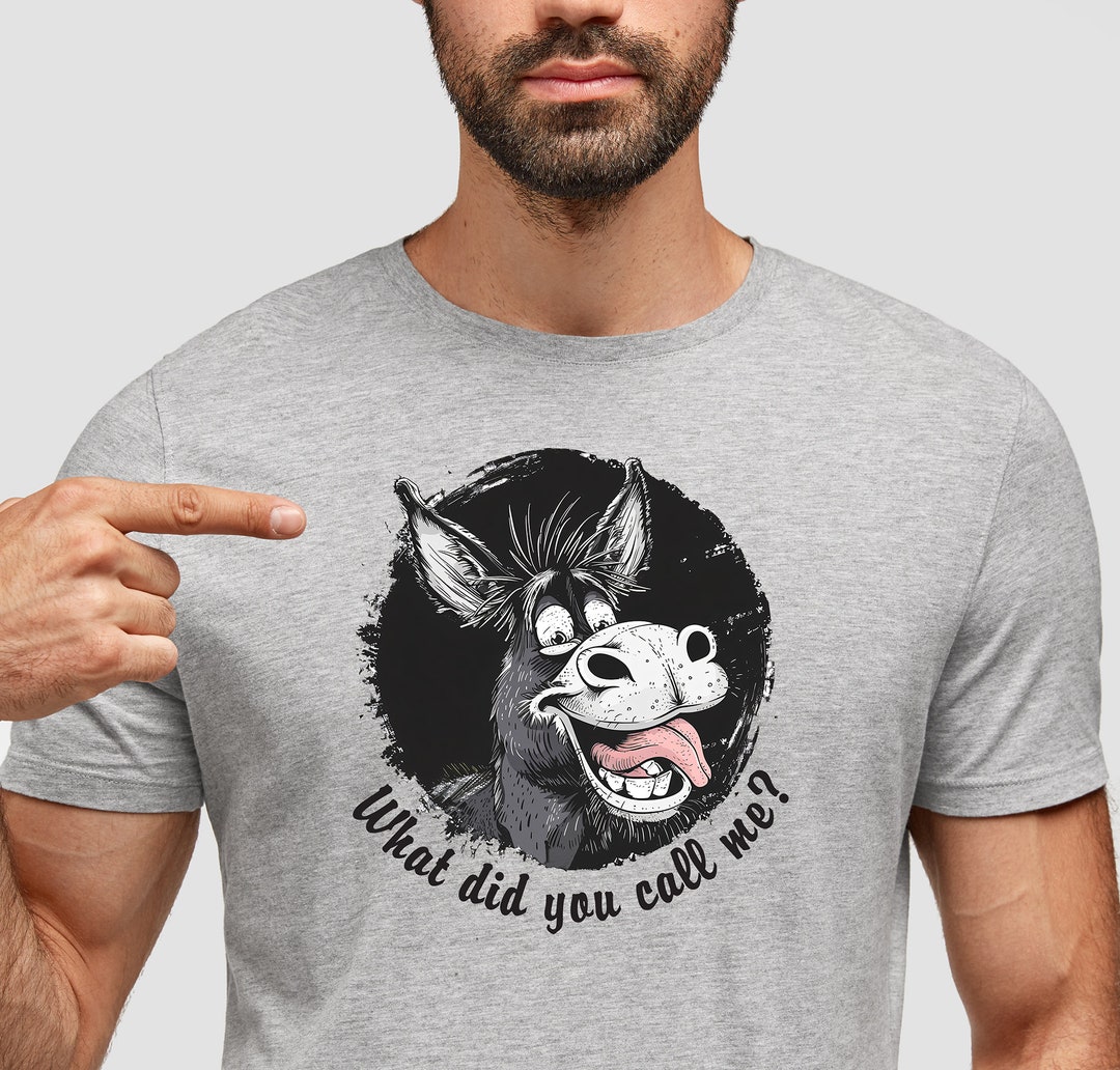 Funny Cute Donkey and Flowers Casual Cotton Sweatshirt main image 1