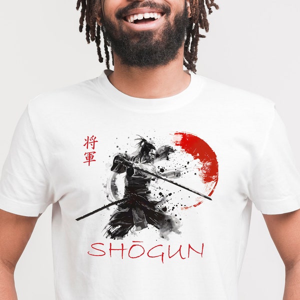 Shogun Shirt, Samurai Warrior T-Shirt, Japanese Ninja Unisex T-Shirt, Samurai Katana Tee, Martial Arts Gift, Shōgun Warrior