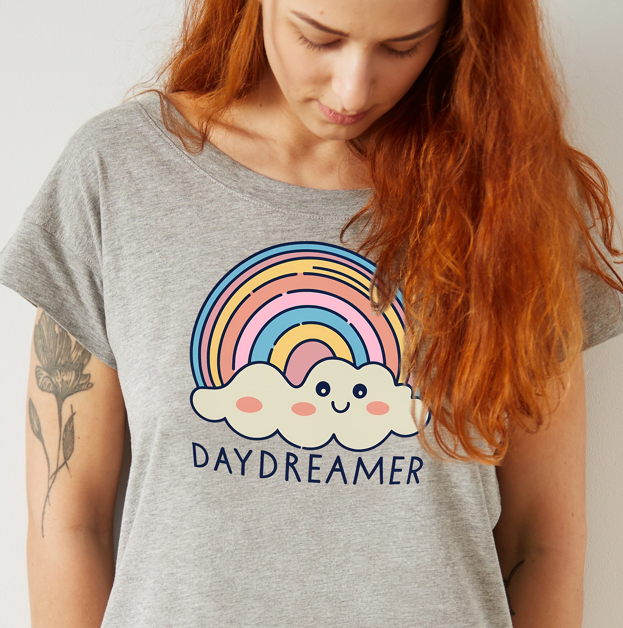 Daydreamer デイドリーマー Rainbow Wash Tee ♡