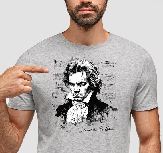 Beethoven T Shirt Ludwig Van Tee Classical Composer Gift Beethoven T Shirt Ludwig Van Tee Classical Composer Gift