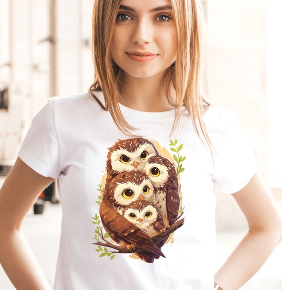 Funny Mommy's First Mother's Day T-Shirt Cute Owls Shirt Funny Mommy's First Mother's Day T-Shirt Cute Owls Shirt
