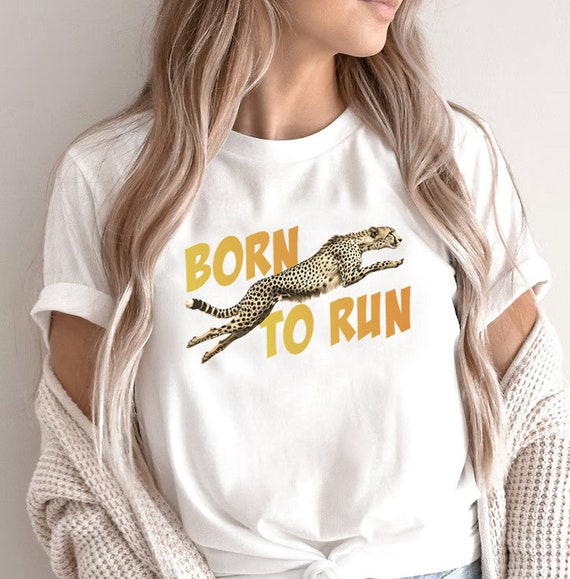 I Run Like A Cheetah T-Shirt Runner Animal Gift I Run Like A Cheetah T-Shirt Runner Animal Gift