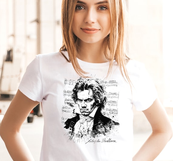 Beethoven T Shirt Ludwig Van Tee Classical Composer Gift Beethoven T Shirt Ludwig Van Tee Classical Composer Gift