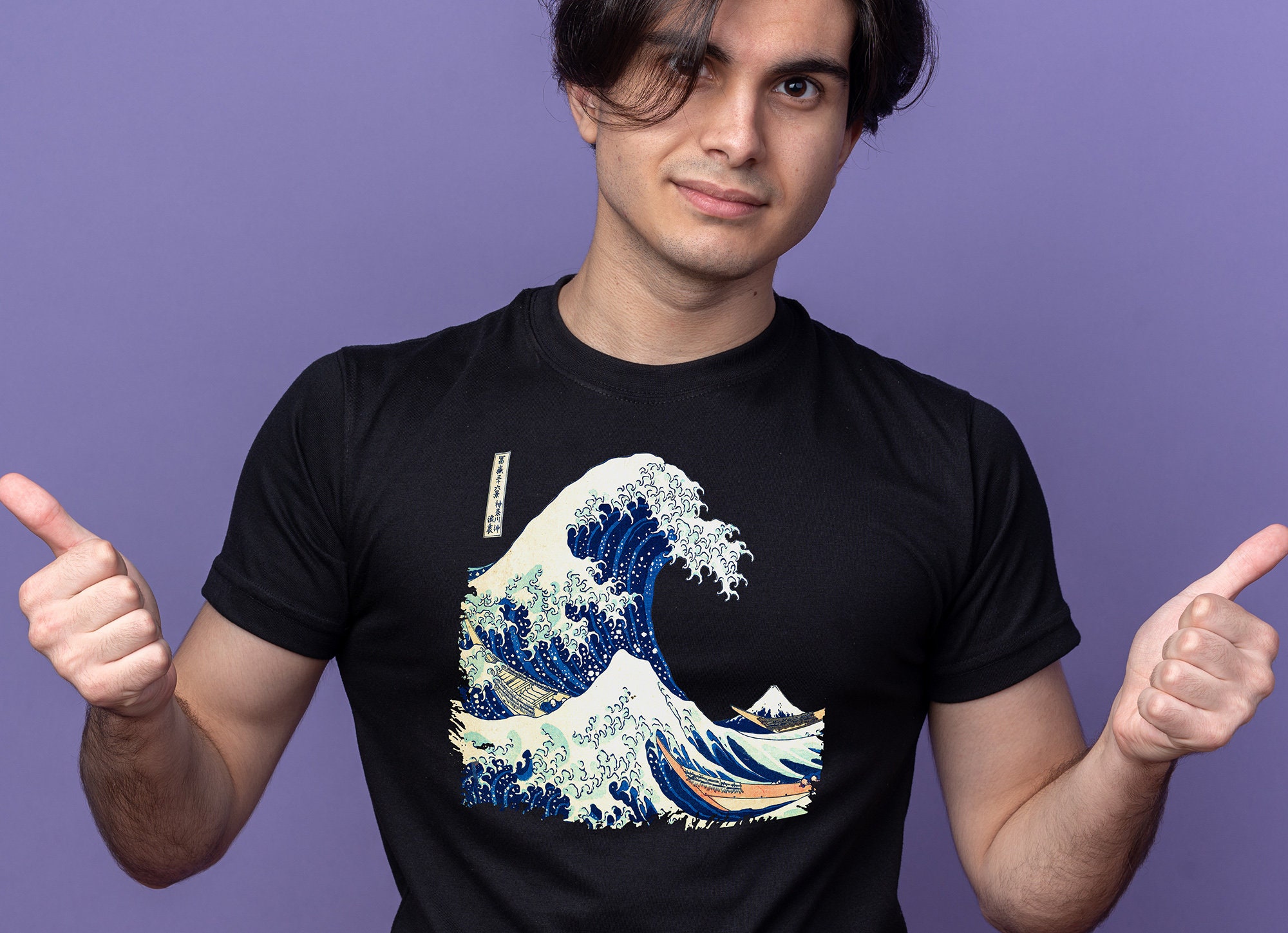 Japanese tsunami shirt