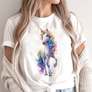 Unicorn Mom Shirt, Cute Unicorn Birthday Gift Unicorn Mom Shirt, Cute Unicorn Birthday Gift