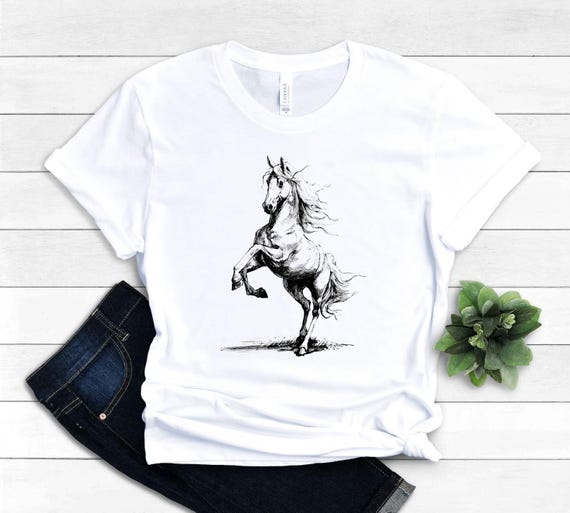 Cavallo pilota designato e carrozza Maglietta