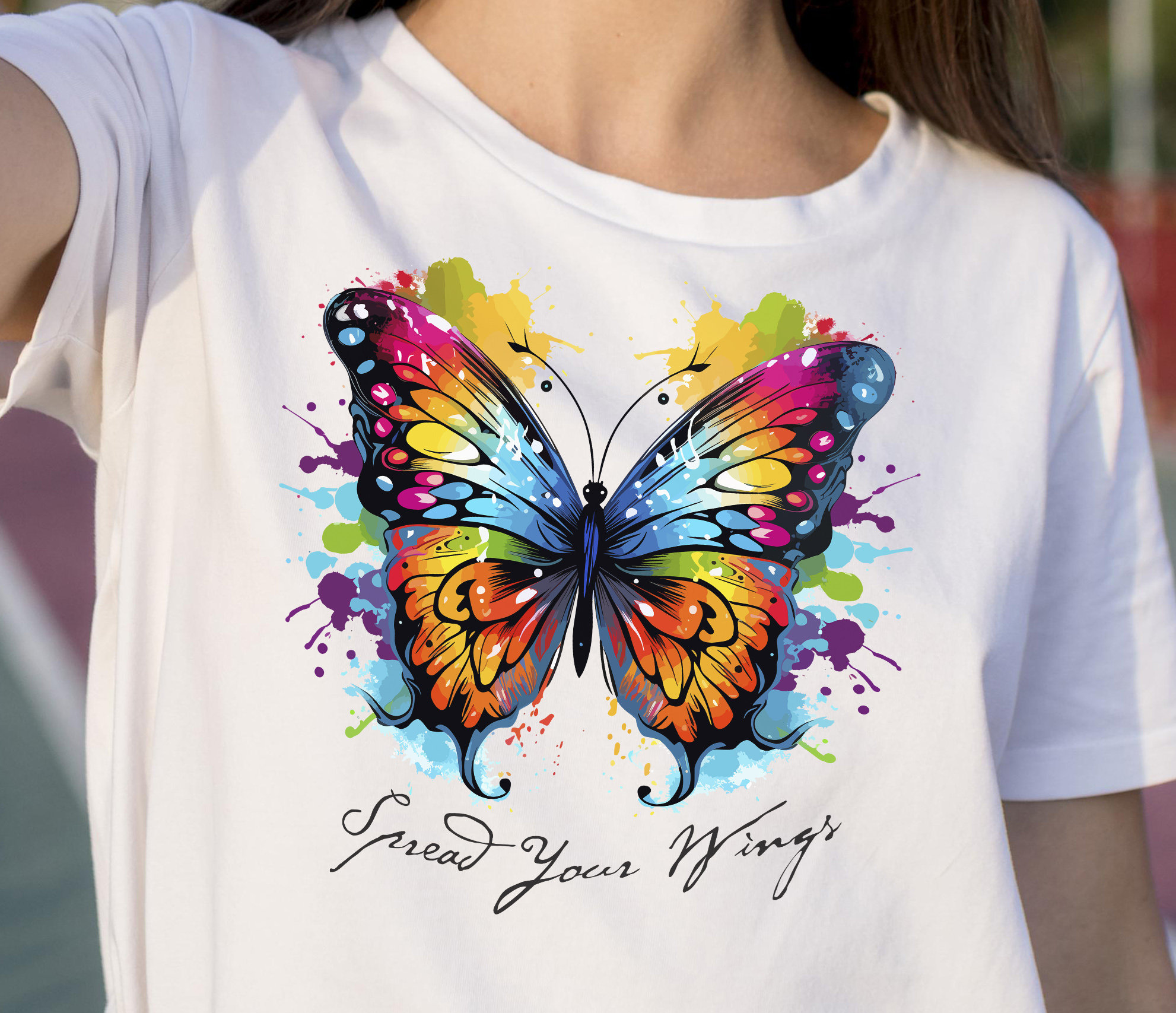 Camiseta mariposa México