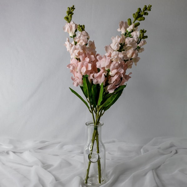 Pink Snapdragons -Realistic Artificial Flowers