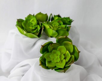 Apple Lotus Succulent - Realistic Artificial Flowers and Greenery