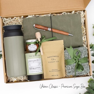 Men's Gift Box: Tumbler, Tea, & Socks. Father's Day, Birthday, Corporate, Appreciation Gifts for Him