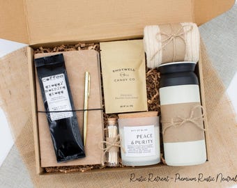 Care Package for Her, New Job Gift, Congratulations Gift for Women, Coffee Gift Set, Birthday Gift, Thank You Gift, Coworker Gift, Boss Gift