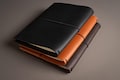 Refillable and customizable leather notebook in Midori style, available in A4/A5/A6 sizes. Travel journal product logo