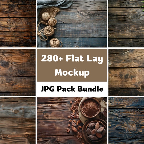 282 Table Flat Lay Mockup Bundle Rustic Backdrop Mockup Products Digital Background Mock up Styled Stock Photography Scene Creator Mockups