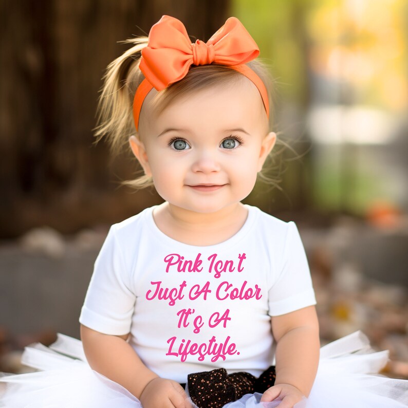 Pink Isnt Just A Color Onesie® Barbie Baby Gift Barbie Etsy