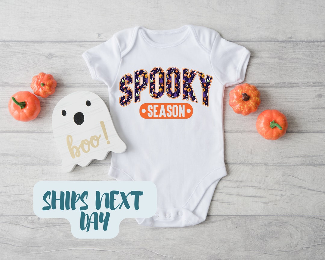 Retro Spooky Season Onesiehalloween Onesiegroovy Halloween Spooky