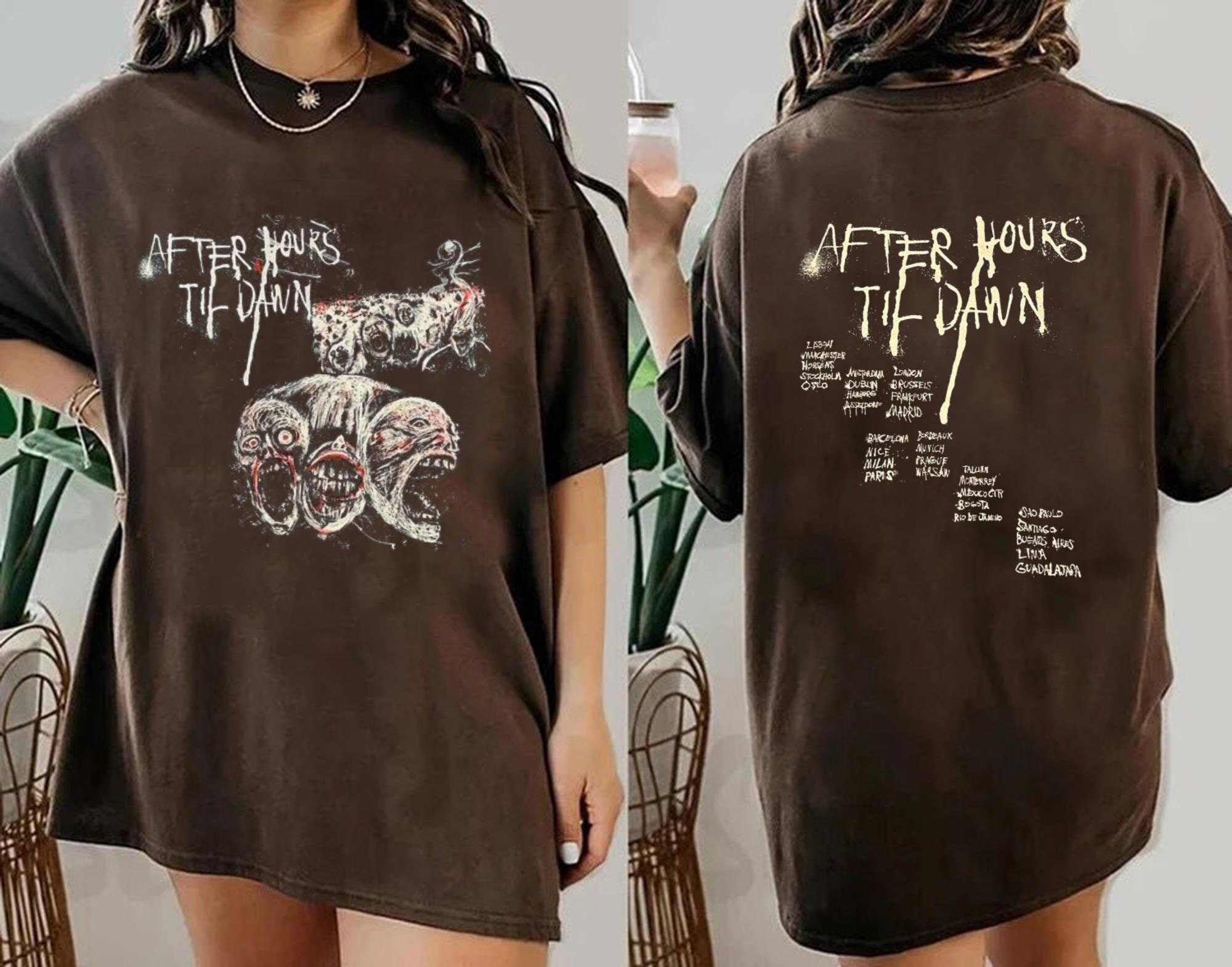 The Weeknd After Hours Til Dawn Tour AHTD Sorayama Black Hoodie - The  Weeknd Merch
