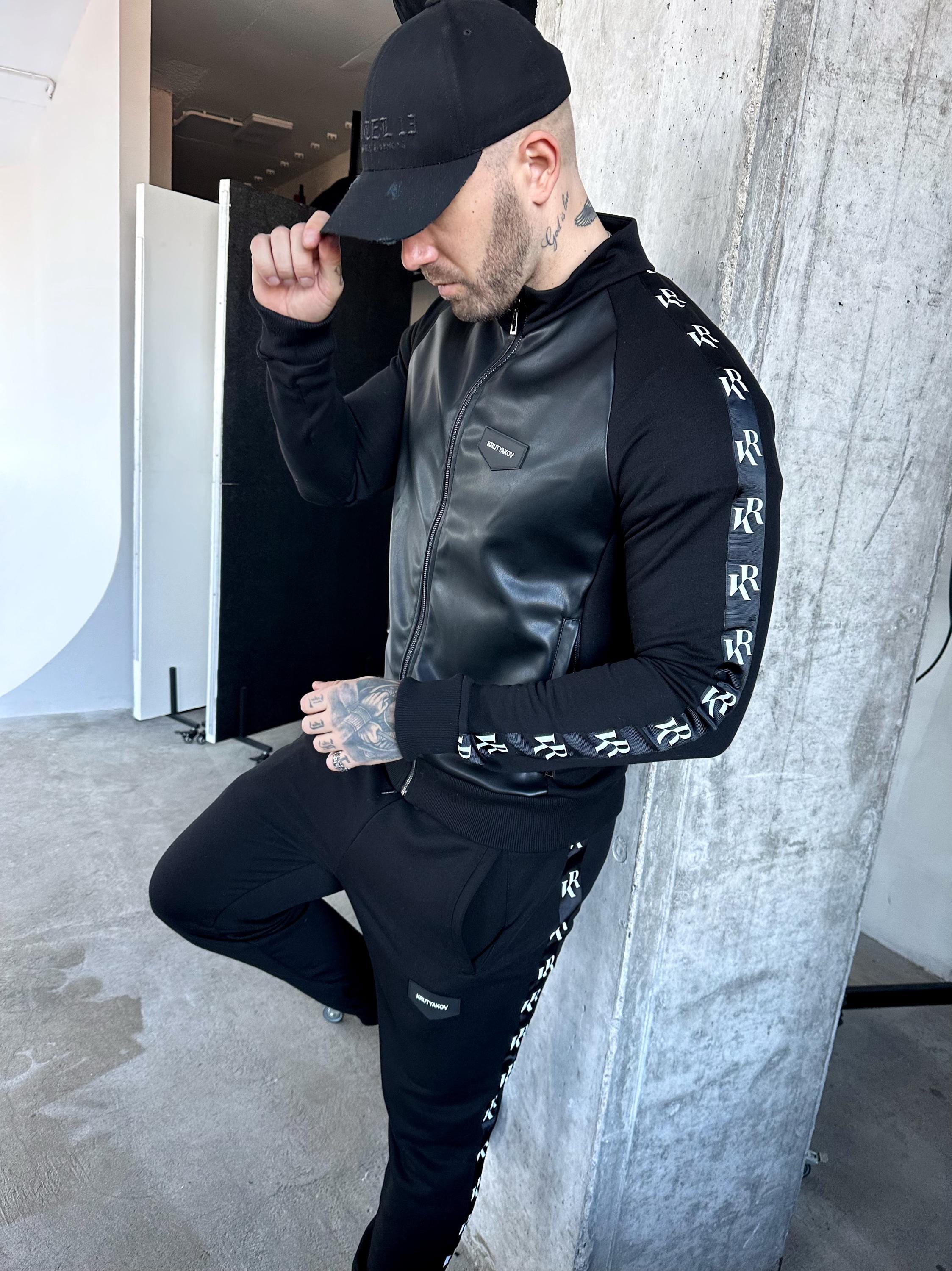 Leather Track Pants - Etsy