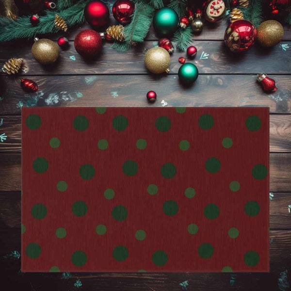 Xmas Outdoor Rugs Etsy