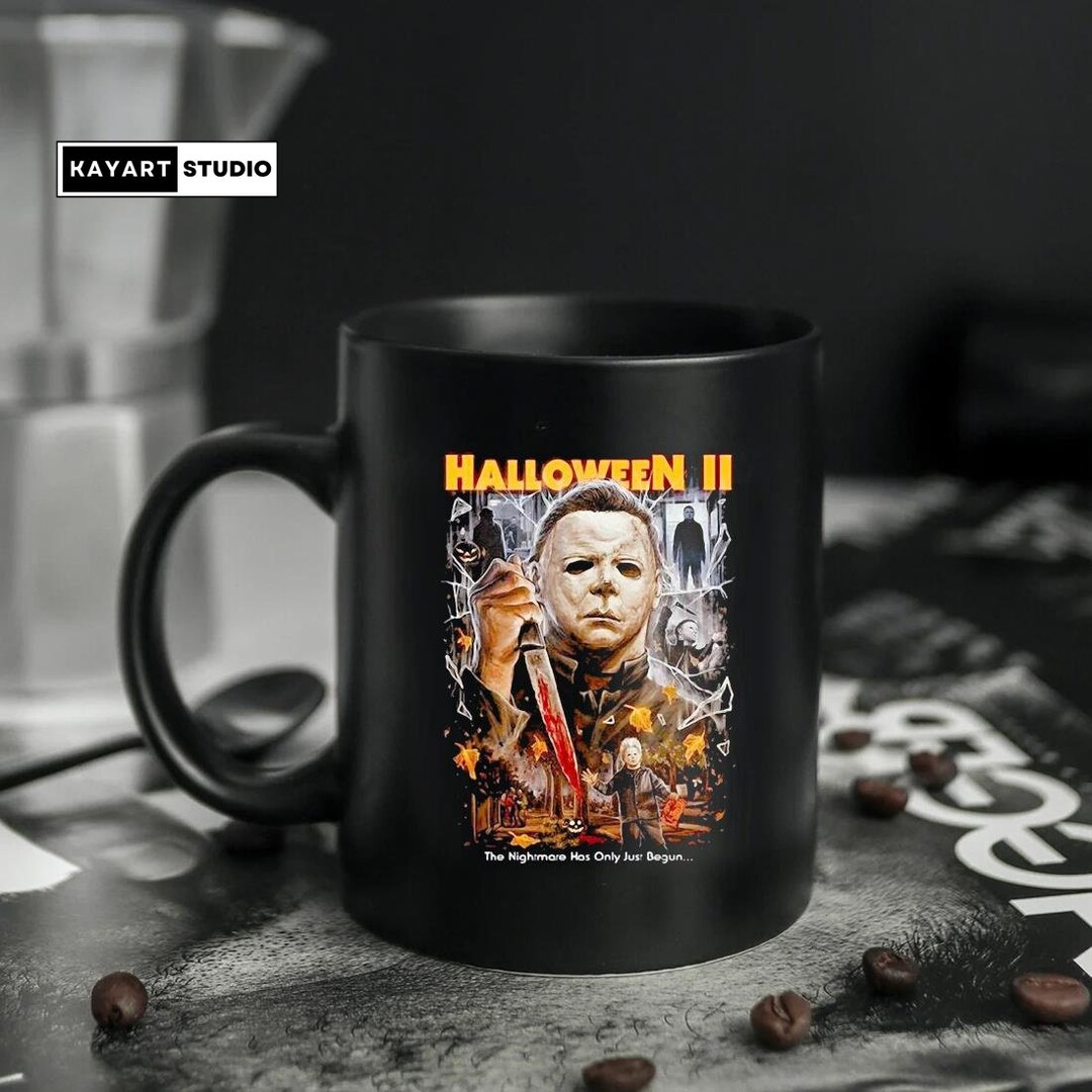 Michael Myers Coffee Mug Michael Myers Gift Horror Coffee Etsy