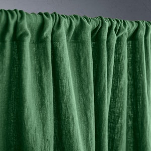 Natural Cotton Curtains for living room, Extra Long Custom Size Drapery for Bedroom Dining Room, Kitchen Window Panels, Custom Size Curtains