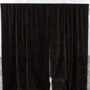 Tobacco Black Out Curtains
