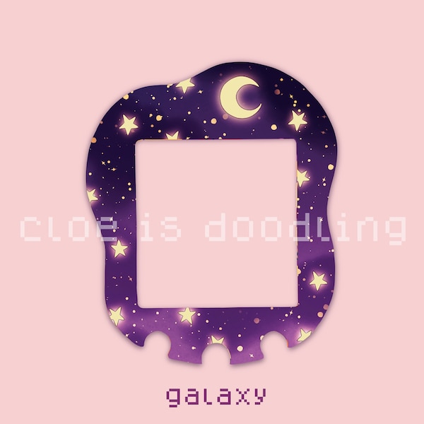 Tamagotchi Uni & Smart - Faceplate - Galaxy