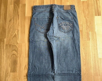 True Vintage Eckö Oversized Baggy Hip Hop Jeans