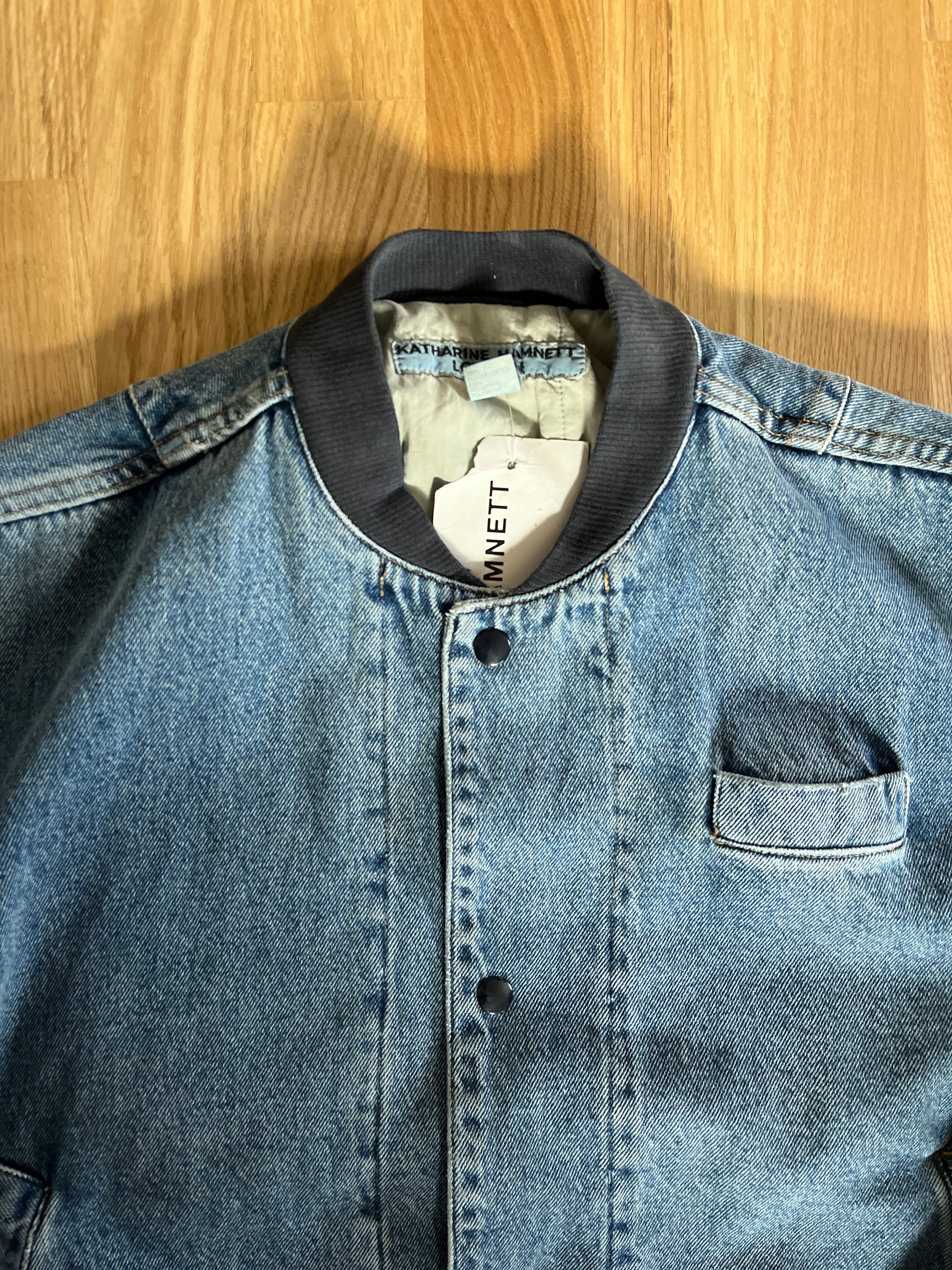 1980s katharine hamnett bomber jacket L - ジャケット・アウター