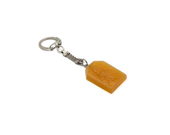 Frankincense keychain with Virgin Mary