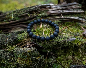 Frankincense Black Bracelet Natural Boswellia Resin Beads Handmade Spiritual Jewelry Natural Aromatherapy Gift Unisex